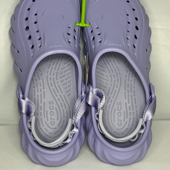 CROCS Echo Lavender Clogs Shoes - Picture 7 of 8